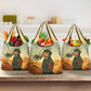 Mauritania Grocery Bag - Sidi the Sahara Camel Cartoon and Desert Caravan Design