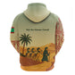 Mauritania Hoodie - Sidi the Sahara Camel Cartoon and Desert Caravan Design