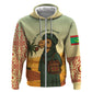 Mauritania Hoodie - Sidi the Sahara Camel Cartoon and Desert Caravan Design