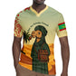Mauritania Rugby Jersey - Sidi the Sahara Camel Cartoon and Desert Caravan Design
