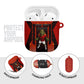 Personalized Egypt Soccer Sobek Crocodile Mascot AirPods Case Pharaoh Mascot Egyptian Hieroglyphic
