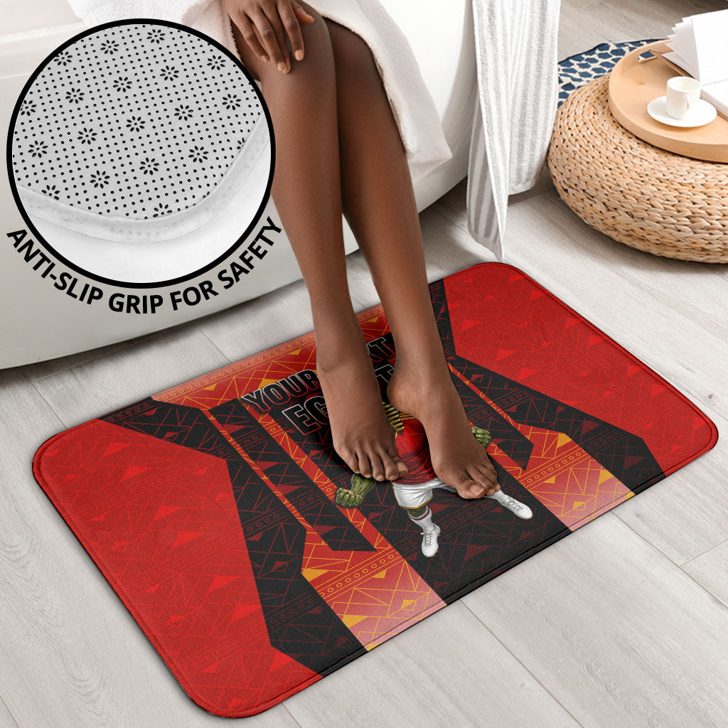 Personalized Egypt Soccer Sobek Crocodile Mascot Bathroom Set Pharaoh Mascot Egyptian Hieroglyphic