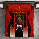 Personalized Egypt Soccer Sobek Crocodile Mascot Bedding Set Pharaoh Mascot Egyptian Hieroglyphic