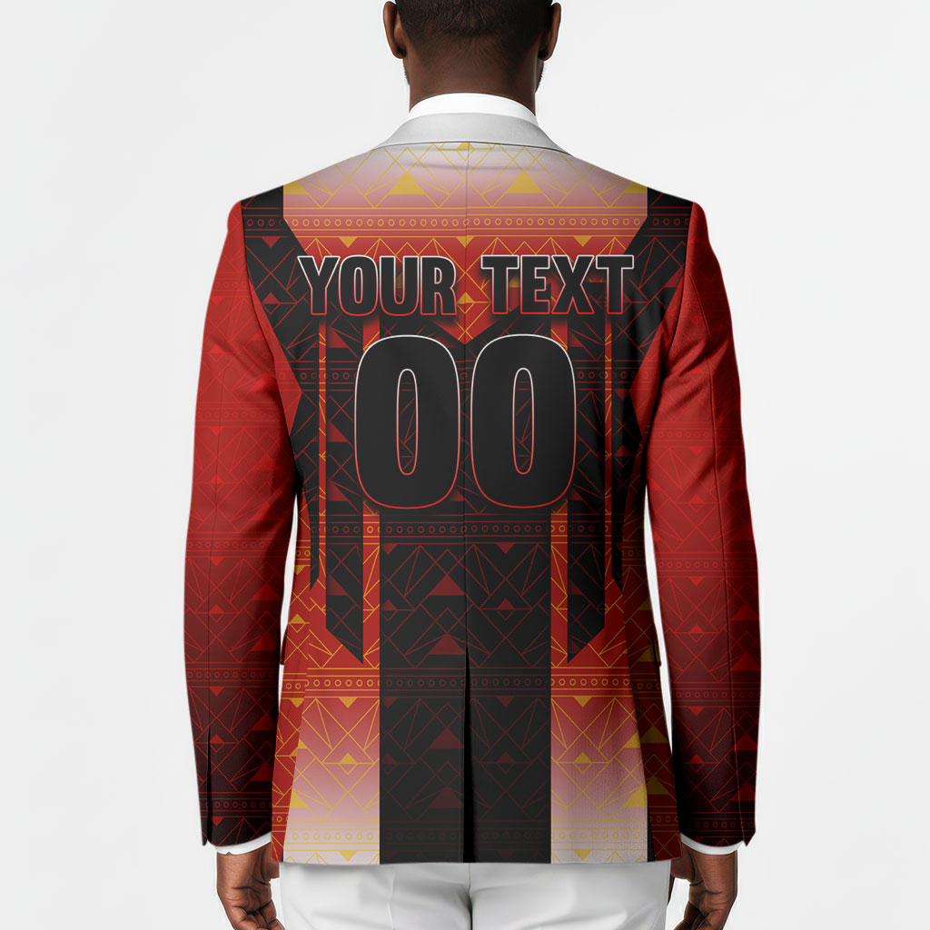 Personalized Egypt Soccer Sobek Crocodile Mascot Blazer Pharaoh Mascot Egyptian Hieroglyphic