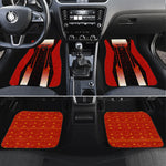 Personalized Egypt Soccer Sobek Crocodile Mascot Car Mats Pharaoh Mascot Egyptian Hieroglyphic