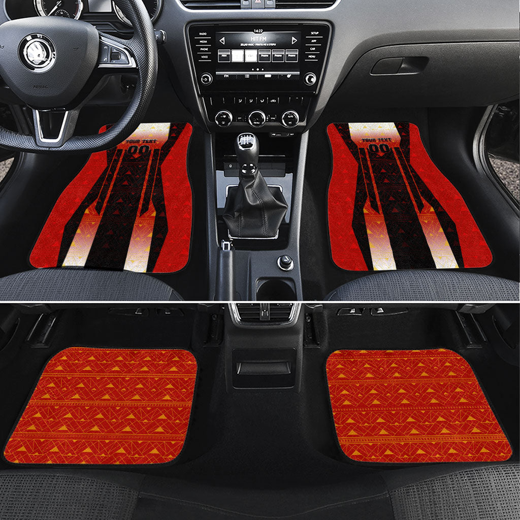 Personalized Egypt Soccer Sobek Crocodile Mascot Car Mats Pharaoh Mascot Egyptian Hieroglyphic
