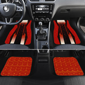 Personalized Egypt Soccer Sobek Crocodile Mascot Car Mats Pharaoh Mascot Egyptian Hieroglyphic