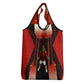 Personalized Egypt Soccer Sobek Crocodile Mascot Grocery Bag Pharaoh Mascot Egyptian Hieroglyphic