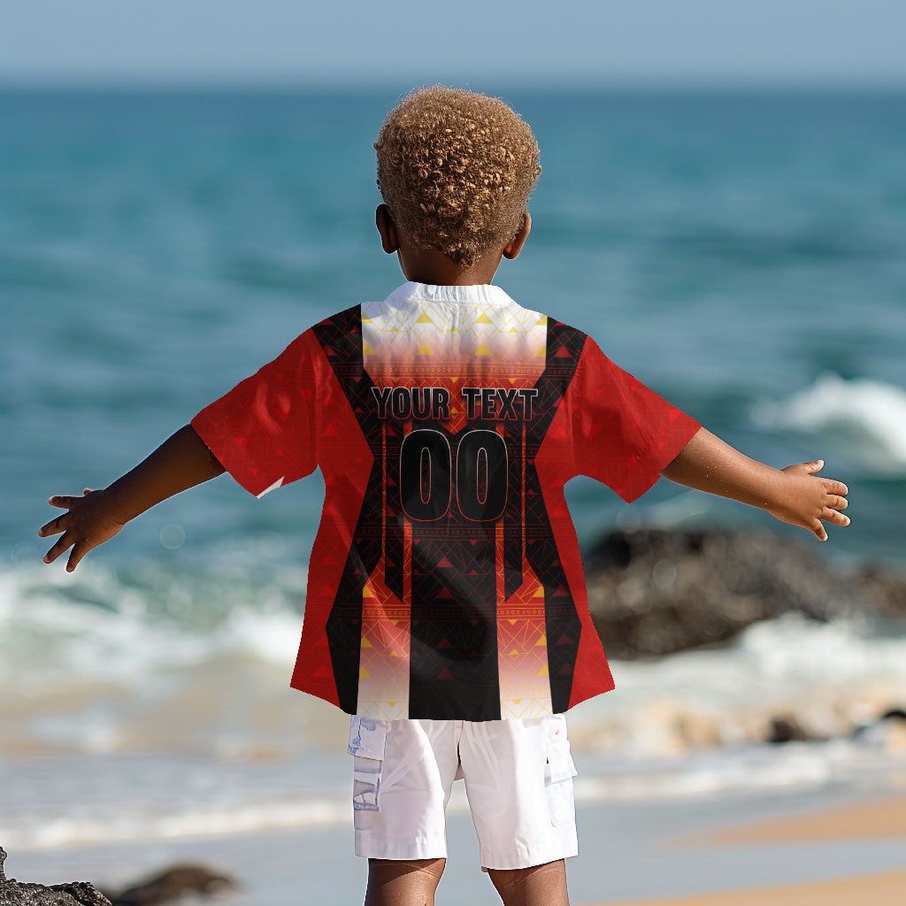 Personalized Egypt Soccer Sobek Crocodile Mascot Kid Hawaiian Shirt Pharaoh Mascot Egyptian Hieroglyphic