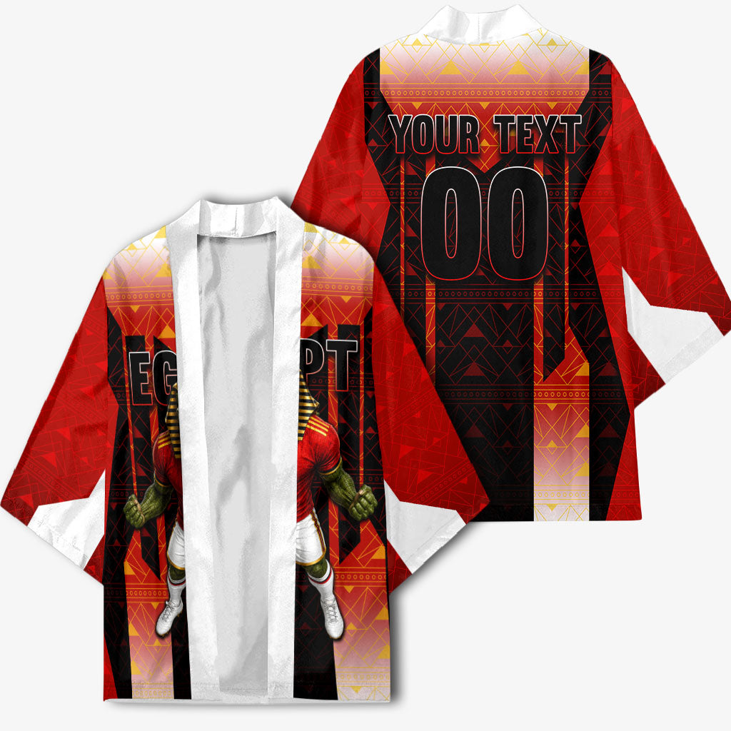 Personalized Egypt Soccer Sobek Crocodile Mascot Kimono Pharaoh Mascot Egyptian Hieroglyphic