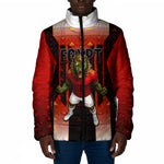 Personalized Egypt Soccer Sobek Crocodile Mascot Padded Jacket Pharaoh Mascot Egyptian Hieroglyphic