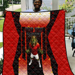 Personalized Egypt Soccer Sobek Crocodile Mascot Quilt Pharaoh Mascot Egyptian Hieroglyphic
