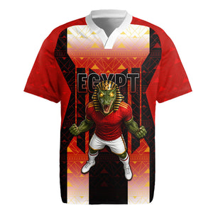 Personalized Egypt Soccer Sobek Crocodile Mascot Rugby Jersey Pharaoh Mascot Egyptian Hieroglyphic