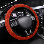 Egypt Soccer Sobek Crocodile Mascot Steering Wheel Cover Pharaoh Mascot Egyptian Hieroglyphic