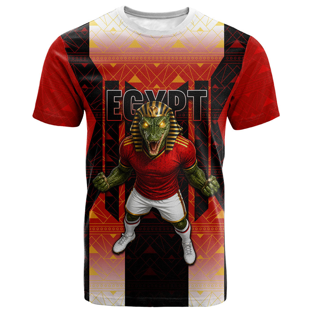 Personalized Egypt Soccer Sobek Crocodile Mascot T shirt Pharaoh Mascot Egyptian Hieroglyphic