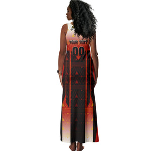 Personalized Egypt Soccer Sobek Crocodile Mascot Tank Maxi Dress Pharaoh Mascot Egyptian Hieroglyphic