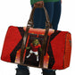 Personalized Egypt Soccer Sobek Crocodile Mascot Travel Bag Pharaoh Mascot Egyptian Hieroglyphic