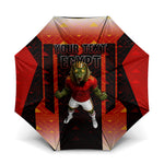 Personalized Egypt Soccer Sobek Crocodile Mascot Umbrella Pharaoh Mascot Egyptian Hieroglyphic
