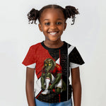 Personalized Egypt Soccer Sobek Crocodile Mascot Kid T shirt Ancient Egyptian Hieroglyphic Stripe