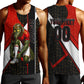 Personalized Egypt Soccer Sobek Crocodile Mascot Men Tank Top Ancient Egyptian Hieroglyphic Stripe
