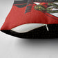 Personalized Egypt Soccer Sobek Crocodile Mascot Pillow Cover Ancient Egyptian Hieroglyphic Stripe