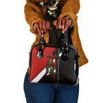 Personalized Egypt Soccer Sobek Crocodile Mascot Shoulder Handbag Ancient Egyptian Hieroglyphic Stripe