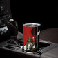 Personalized Egypt Soccer Sobek Crocodile Mascot Tumbler Cup Ancient Egyptian Hieroglyphic Stripe