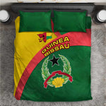 Guinea Bissau Bedding Set Green Yellow Red Swirl - African Pride
