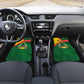 Guinea Bissau Car Mats Green Yellow Red Swirl - African Pride