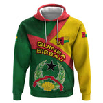 Guinea Bissau Hoodie Green Yellow Red Swirl - African Pride