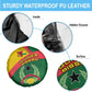 Guinea Bissau Spare Tire Cover Green Yellow Red Swirl - African Pride