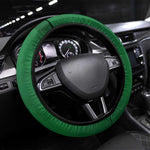 Guinea Bissau Steering Wheel Cover Green Yellow Red Swirl - African Pride