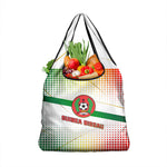 Guinea Bissau Grocery Bag White Green Red Gradient - African Pride