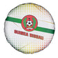 Guinea Bissau Spare Tire Cover White Green Red Gradient - African Pride