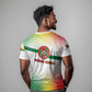 Guinea Bissau T shirt White Green Red Gradient - African Pride