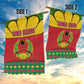Guinea Bissau Garden Flag Red Yellow Green Geometric - African Pride