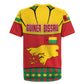 Guinea Bissau Rugby Jersey Red Yellow Green Geometric - African Pride