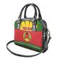 Guinea Bissau Shoulder Handbag Red Yellow Green Geometric - African Pride