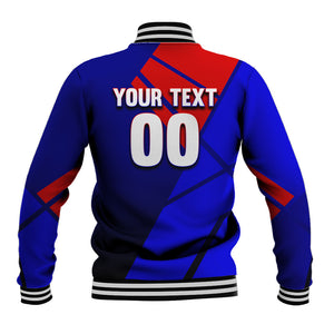 Personalized Cape Verde Soccer Shark Mascot Baseball Jacket Blue Sharks Football Player Dynamic Graphic