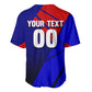 Personalized Cape Verde Soccer Shark Mascot Baseball Jersey Blue Sharks Football Player Dynamic Graphic