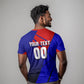 Personalized Cape Verde Soccer Shark Mascot T shirt Blue Sharks Football Player Dynamic Graphic
