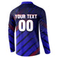 Personalized Cape Verde Soccer Button Sweatshirt Shark Mascot Football Player Striped Pattern