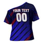 Personalized Cape Verde Soccer Cross Shoulder Shirt Shark Mascot Football Player Striped Pattern