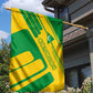 Comoros Flag Garden Flag - Green and Yellow Design and National Emblem
