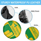 Comoros Flag Spare Tire Cover - Green and Yellow Design and National Emblem