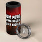 Angola 4 in 1 Can Cooler Tumbler Red Black Yellow Grunge - African Pride