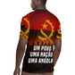Angola Rugby Jersey Red Black Yellow Grunge - African Pride