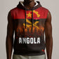 Angola Sleeveless Hoodie Red Black Yellow Grunge - African Pride