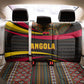 Angola Back Car Seat Cover Red Black Yellow Tribal and Elephant - African Pride