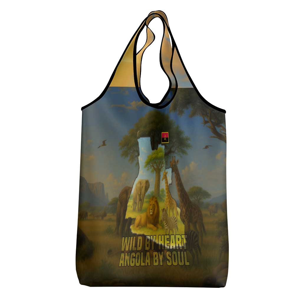 Angola Grocery Bag Savannah Wildlife and African Animal - African Pride